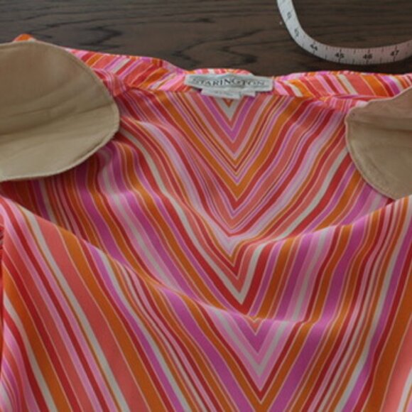 Starington Saks Vibrant Chevron Button Down Shirt - Picture 5 of 5